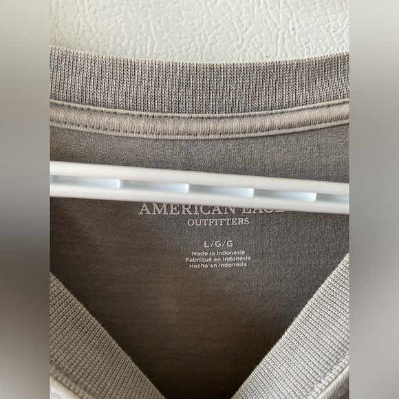 Men’s American Eagle Grey tee (L/G) - Picture 6 of 7